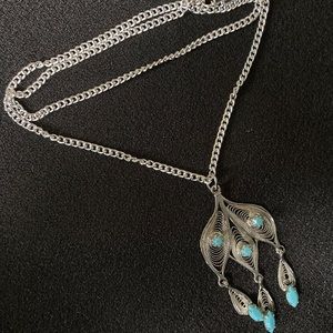 Vintage Germany stamped 19” necklace